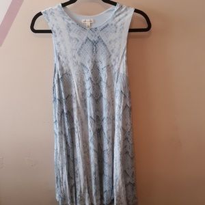 Silence + Noise | Snakeskin Dress | Sz Sm